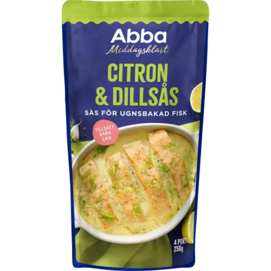 Abba Citron & Dill SÄs Ugnsbakad Fisk 4 Port - Creamy Fish Gratin Sauce 250g