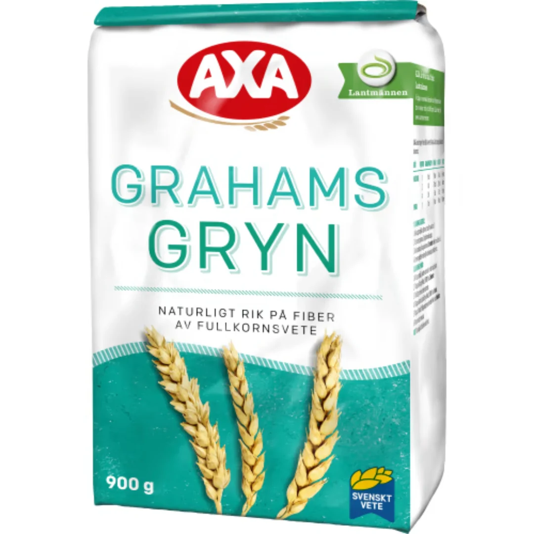 Axa Grahamsgryn - Graham Wheat Groats 900g
