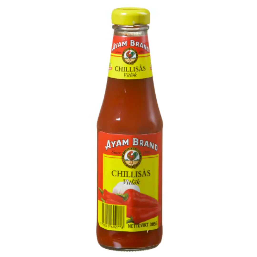 Ayam ChilisÄs Vitlök - Chili Sauce with Garlic Flavor 305g