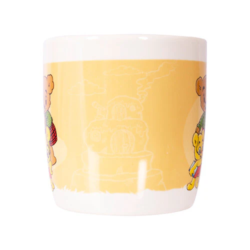 BAMSE Mugg Bamse Familjen Aprikos 27cl - Image 4