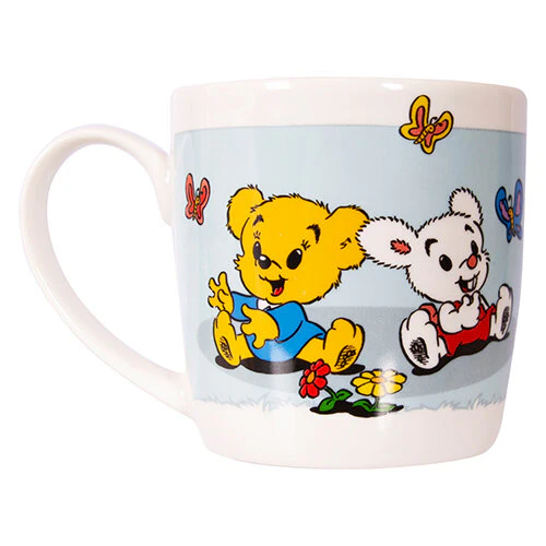 BAMSE Mugg Brumma & Mini-Hopp Blå 27 cl - Image 3