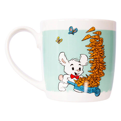 BAMSE Mugg Lille Skutt I Trädgård Turkos 27cl - Image 3