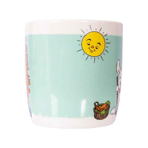 BAMSE Mugg Lille Skutt I Trädgård Turkos 27cl - Image 4