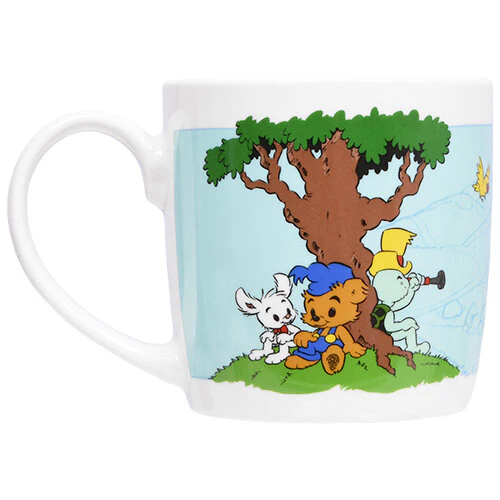 BAMSE Mugg Tre Vänner I Luftballong Turkos 27cl - Image 3