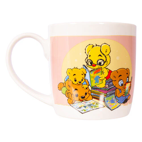 BAMSE Mugg Trillingarna & Brumma Korall 27cl - Image 3