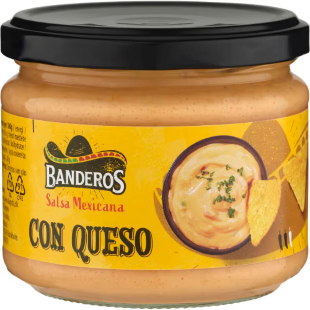 Banderos Cheese Sauce Salsa Mexicana - Cheese Sauce 300g