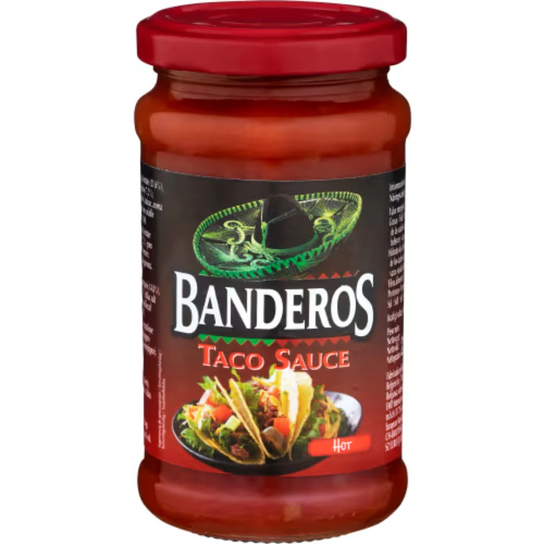 Banderos Taco Sauce Hot - Taco Sauce Hot 230g