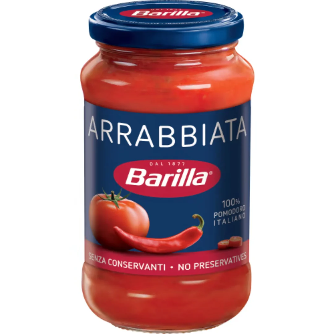 Barilla Arrabbiata Pastasås - Arrabbiata Pasta Sauce 400g