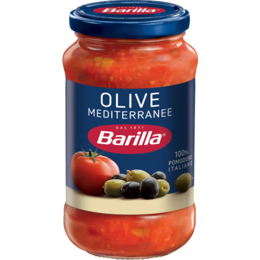 Barilla Mediterranee Olive PastasÄs - Olive Pasta Sauce 400g