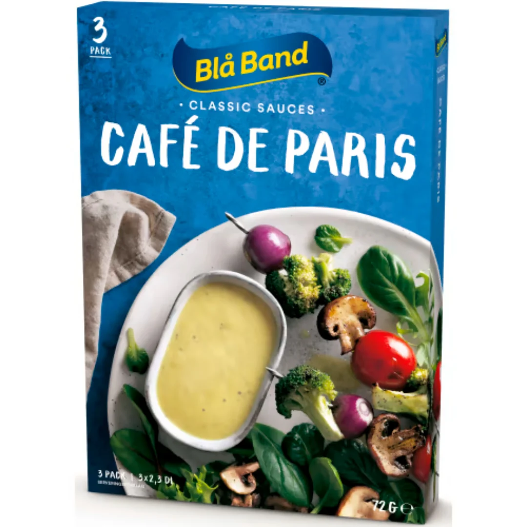 BlÄ Band Café De Paris SÄs Pulver - Café de Paris Sauce 72g