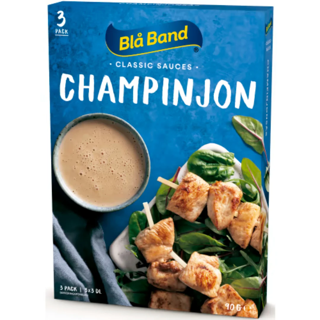 BlÄ Band ChampinjonsÄs Pulver - Creamy Mushroom Sauce 90g
