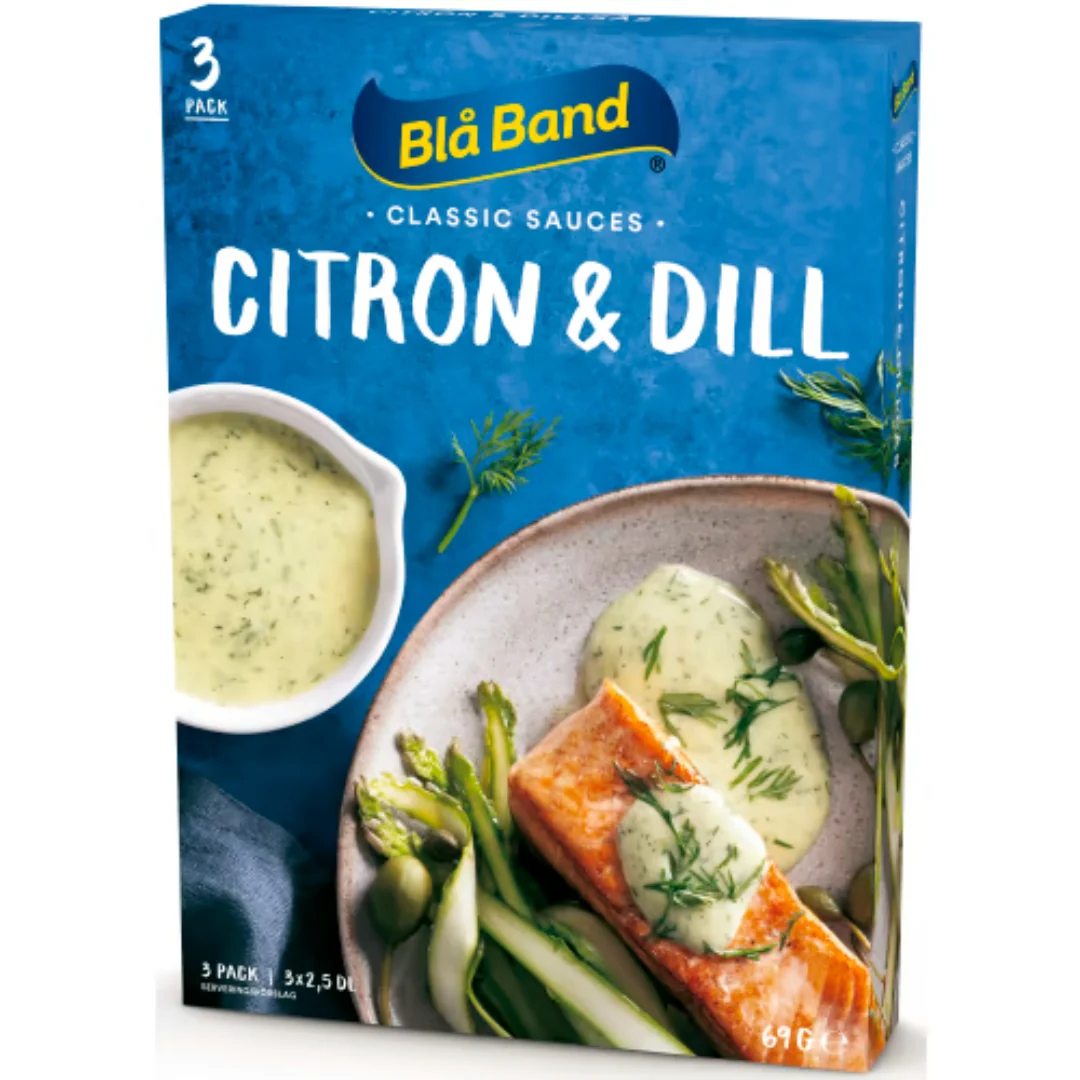 BlÄ Band Citron DillsÄs Pulver - Lemon & Dill Sauce 69g