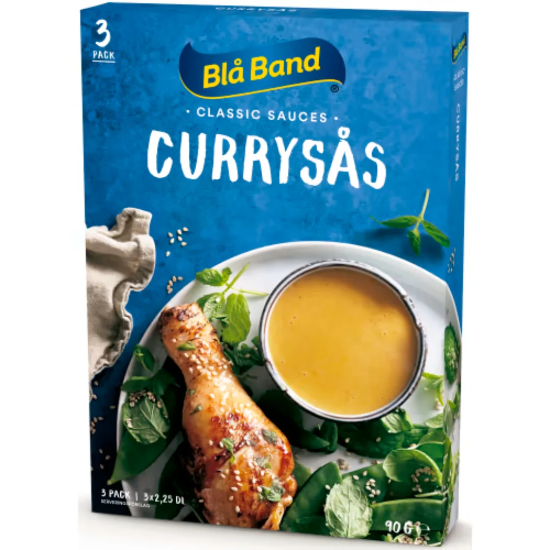 BlÄ Band CurrysÄs Pulver - Curry Sauce 90g