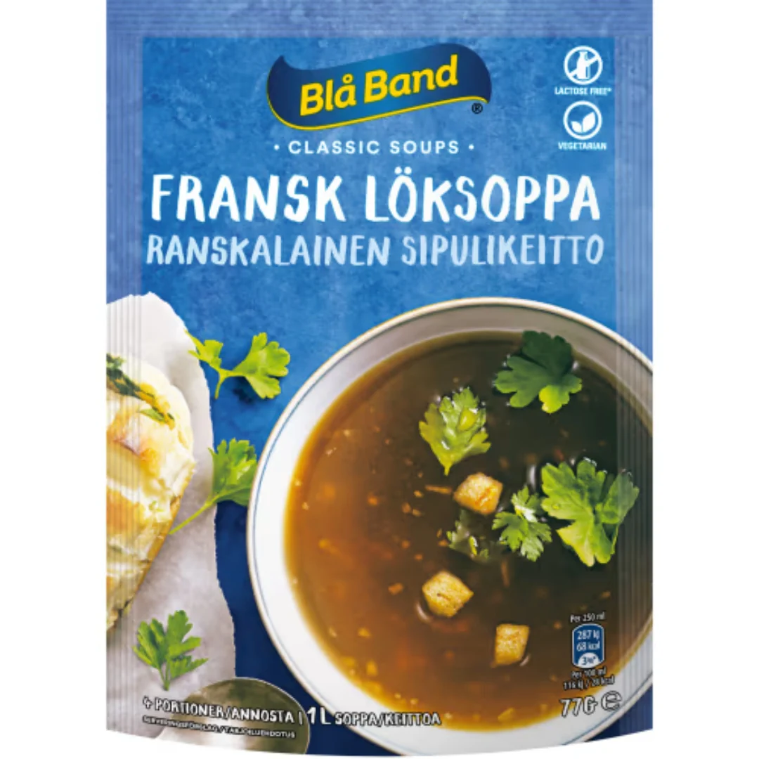 BlÄ Band Löksoppa Fransk Pulver/4 Port - Onion Soup 250ml