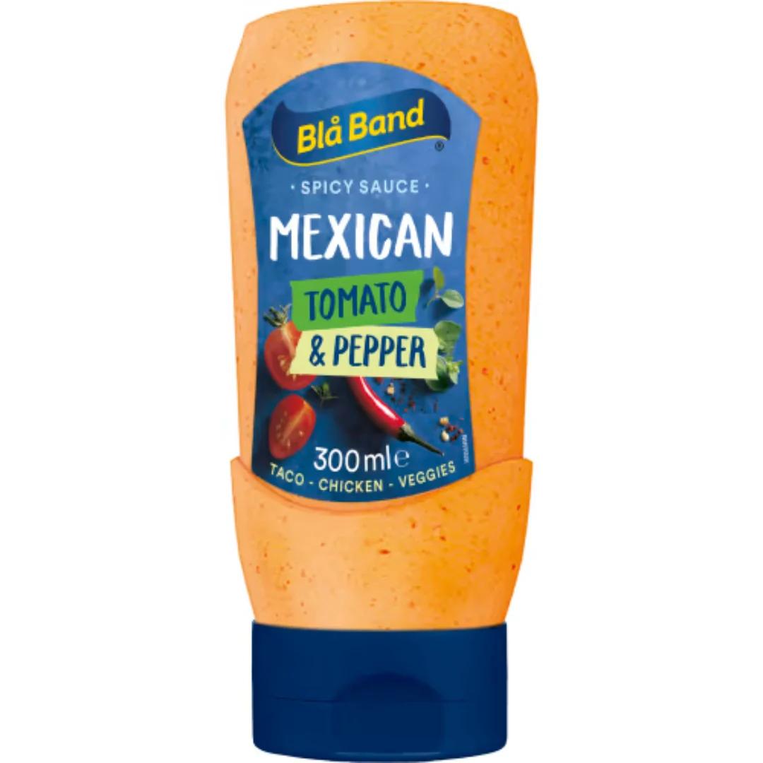 BlÄ Band Mexican Sauce Tomato & Pepper SÄs - Spicy Paprika Sauce 300ml