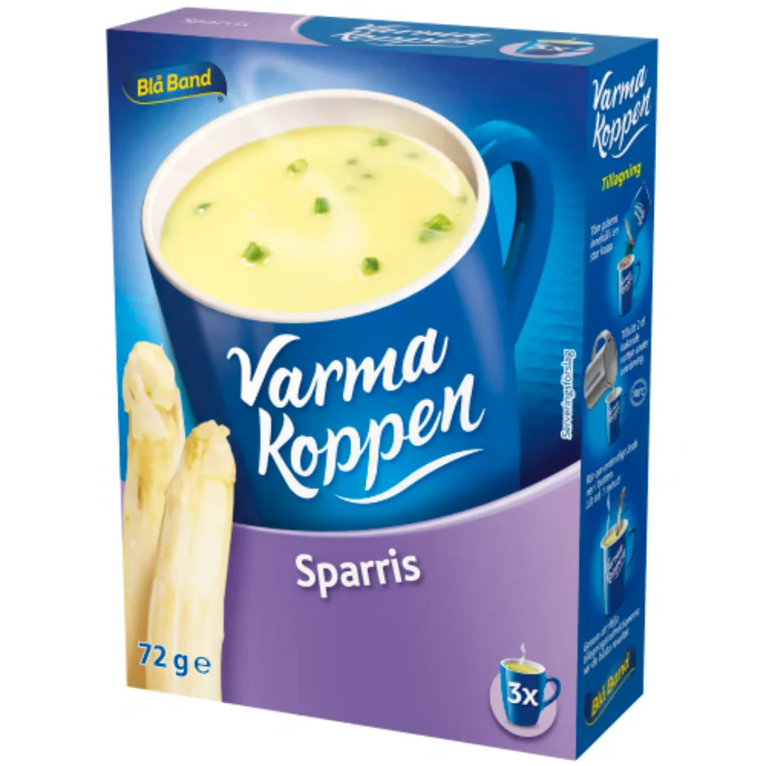 BlÄ Band Sparris Varma Koppen Soppa Pulver/3 Port - Asparagus Soup 76g