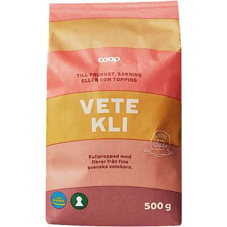 Coop Vetekli - Wheat Bran 500g