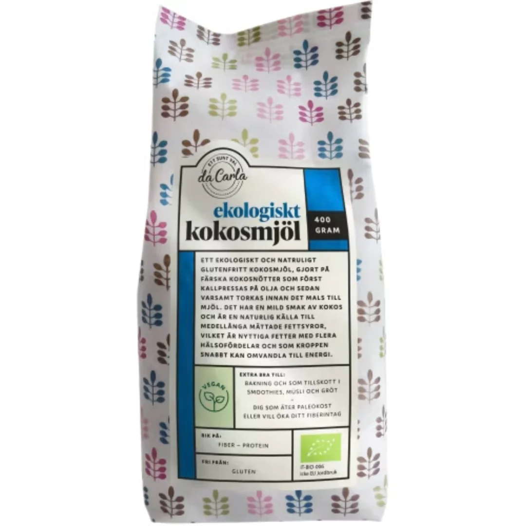 Da Carla Kokosmjƶl - Coconut Flour 400g