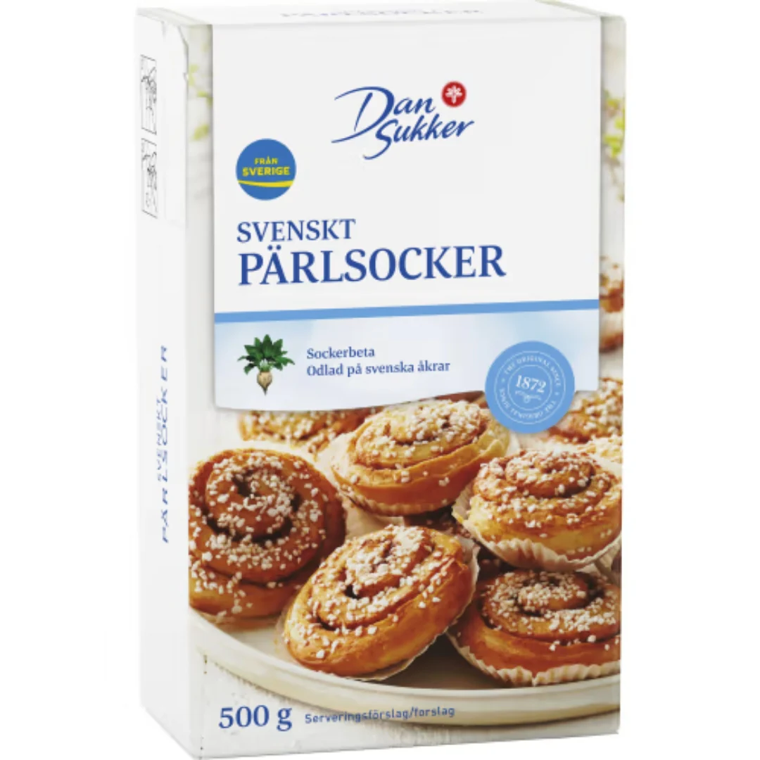 Dansukker Pärlsocker - Pearl Sugar 500g