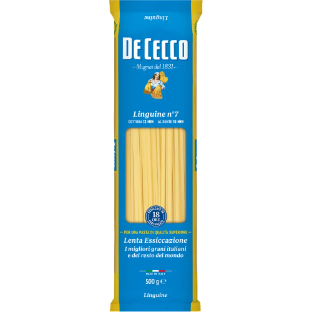 De Cecco Linguine No 7 Pasta - Linguine Pasta 500g