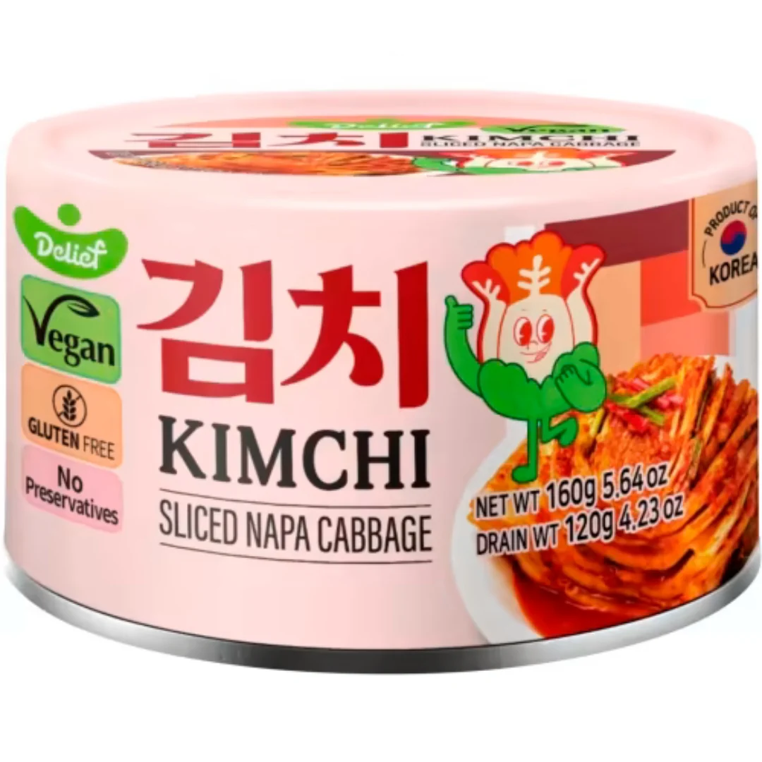 Delief Kimchi - Kimchi Sliced Napa Cabbage 160g