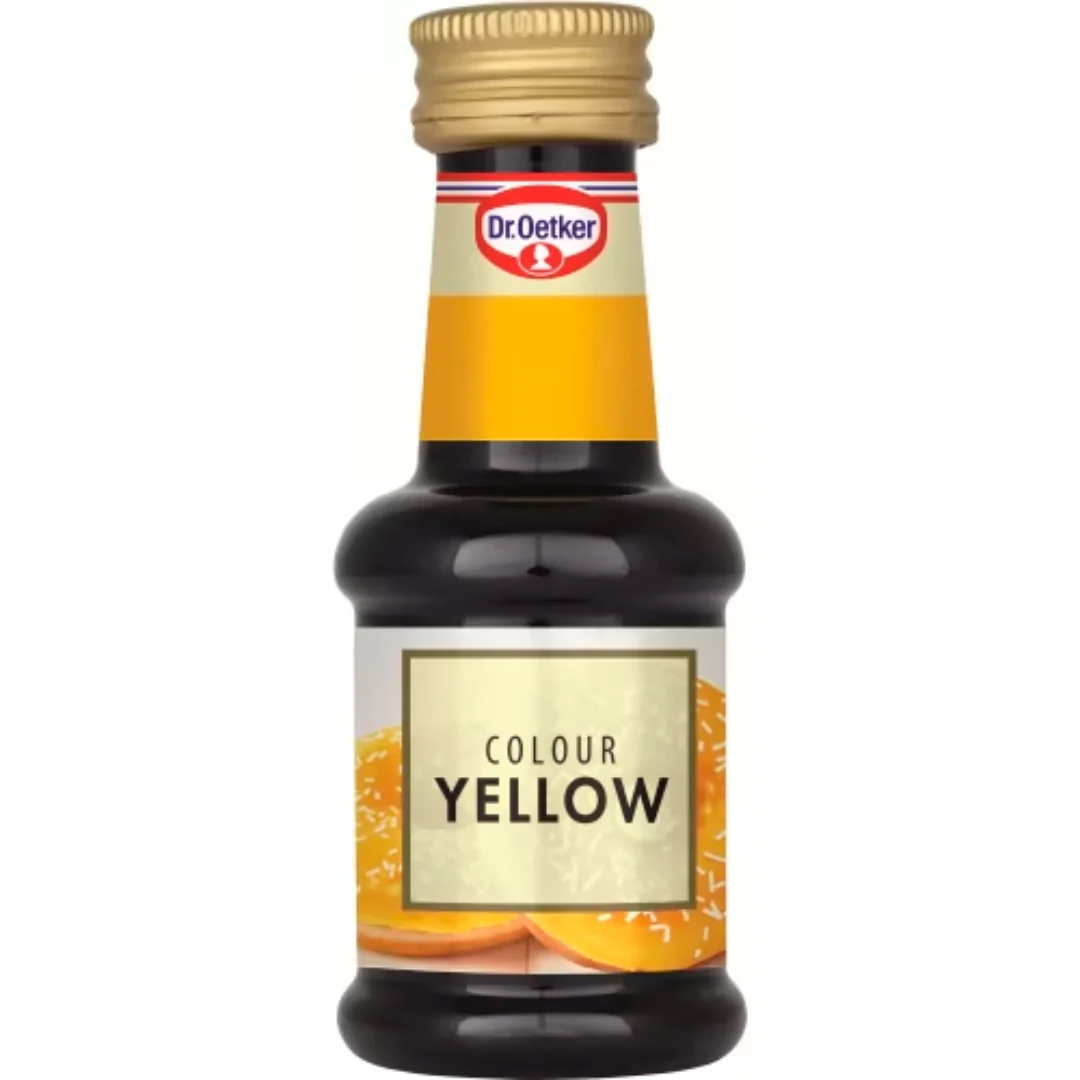 Dr Oetker Colour Yellow - Yellow Food Color 30ml