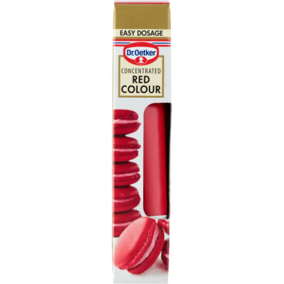 Dr Oetker Red Colour Gel - Red Concentrated Gel Food Color 15g