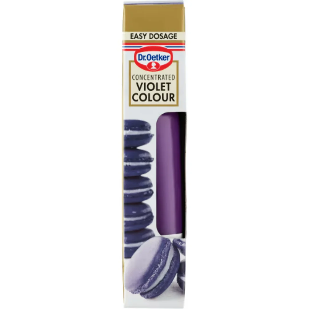 Dr Oetker Violet Colour Gel - Purple Gel Food Color 15g