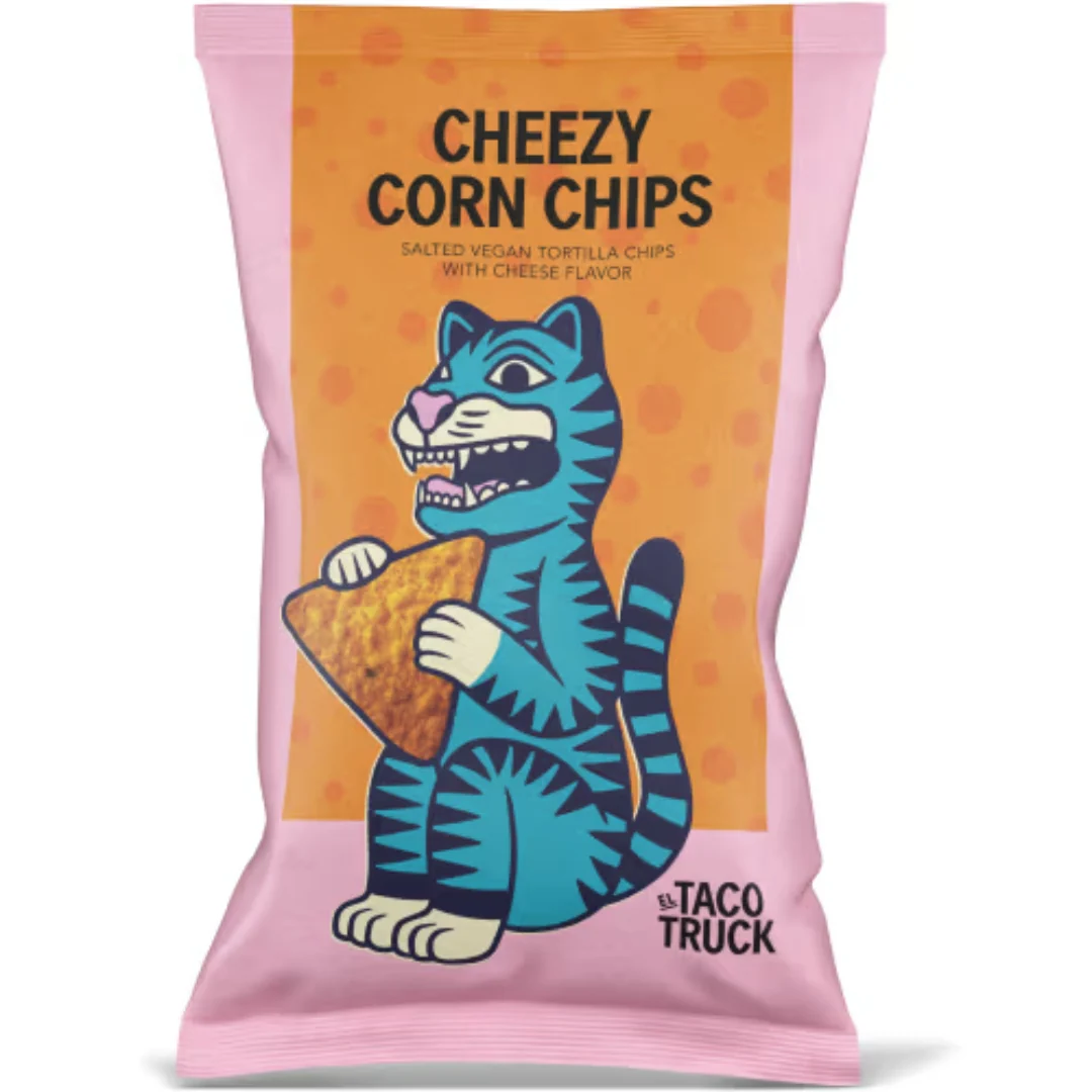 El Taco Truck Cheezy Corn Chips - Crispy Corn Chips with Cheese Flavor 150g