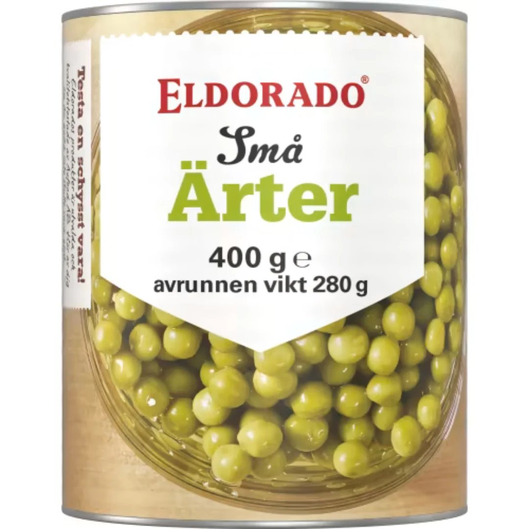 Eldorado Ărter SmĂ„ - Small Peas 400g
