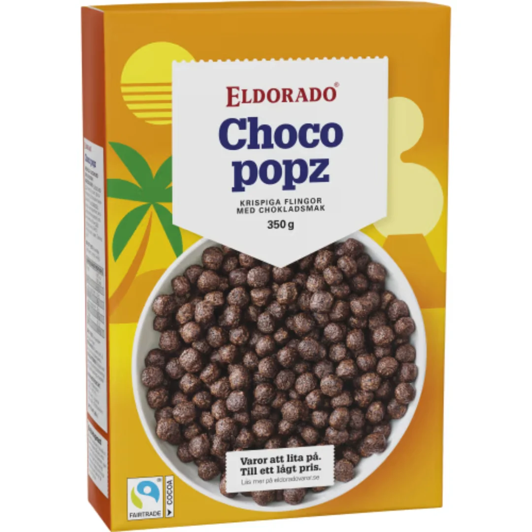Eldorado Choco Popz - Chocolate Cereal 350g
