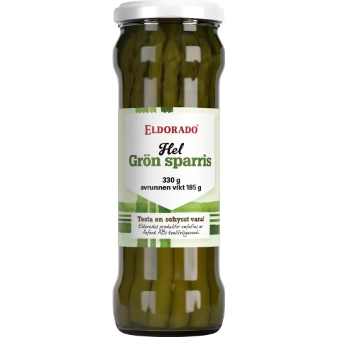 Eldorado Hel Sparris Grön - Whole Green Asparagus 330g
