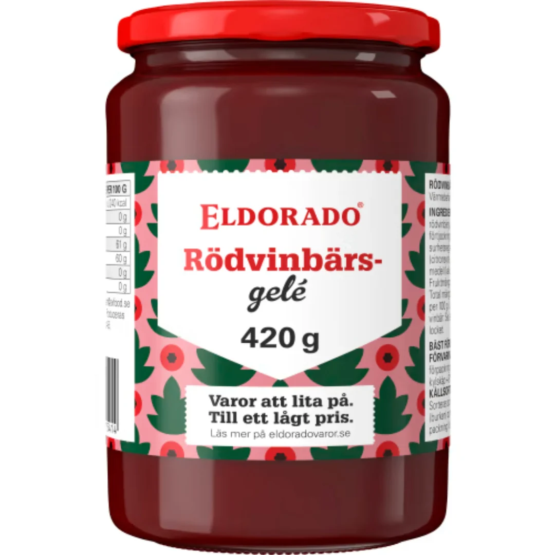 Eldorado Rödvinbärs- Gelé - Redcurrant Jelly 420g