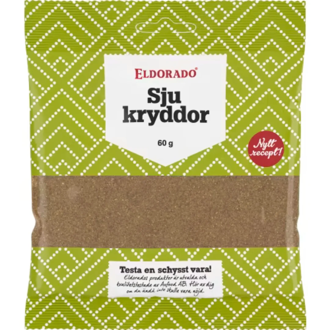 Eldorado Sju Kryddor PÄse - Seven Spices 60g