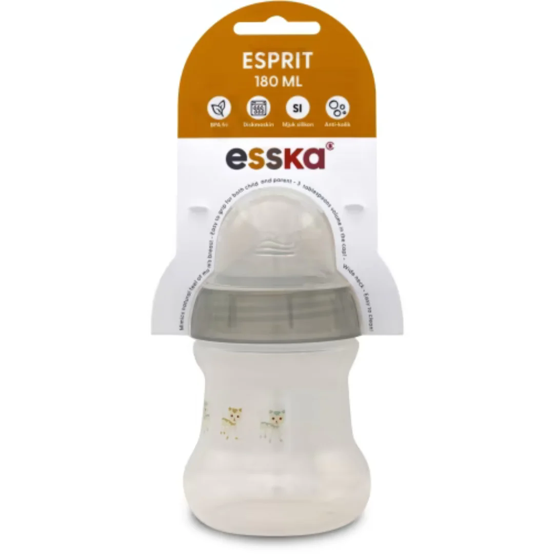 Esska Nappflaska Anti-kolik Bpa Free Boilable - Anti-Colic Baby Bottle 180ml