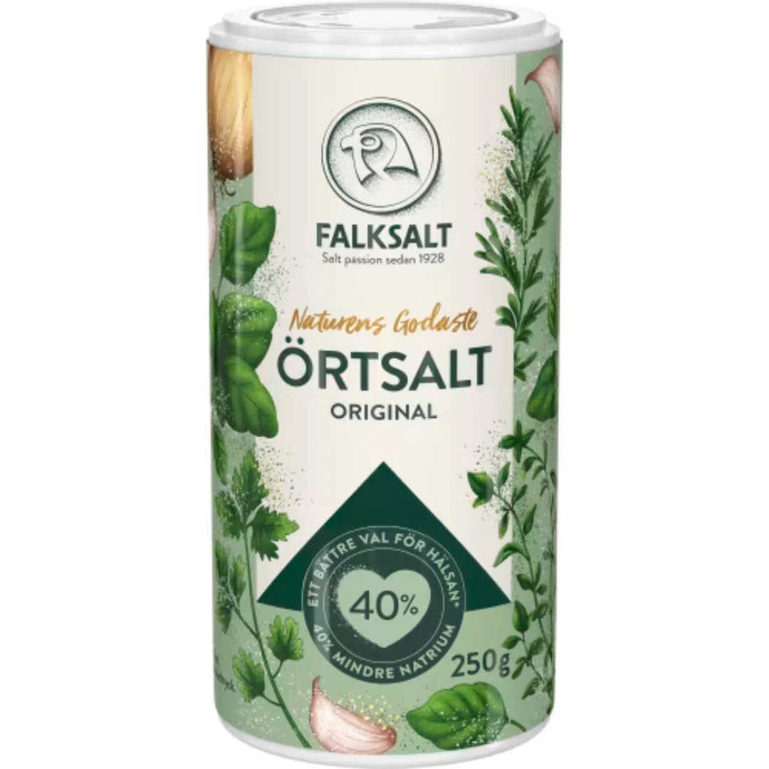 Falksalt Ă–rtsalt Original - Herb Salt Original 250g