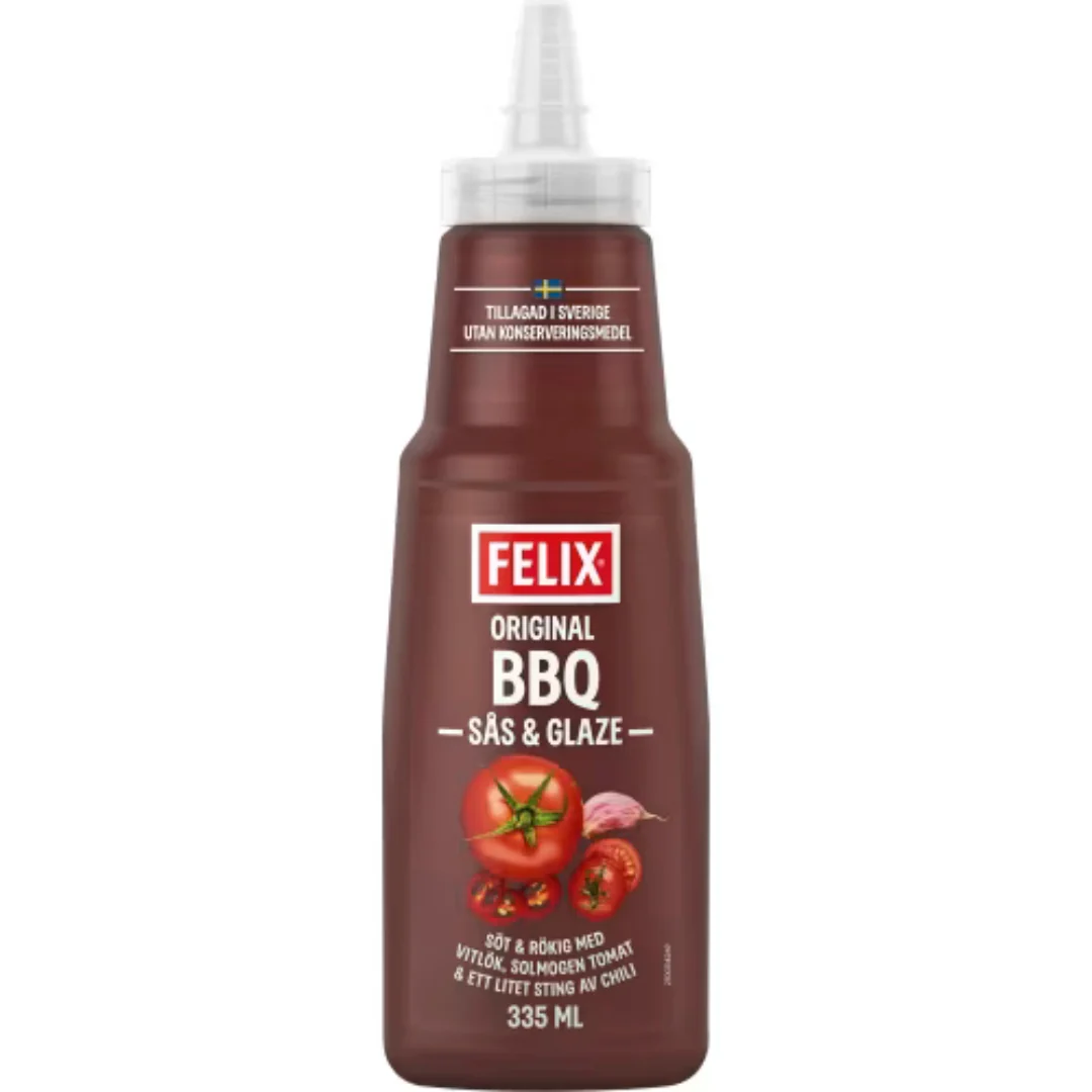 Felix Bbq Orig Sås Glaze - BBQ Sauce Original 335ml