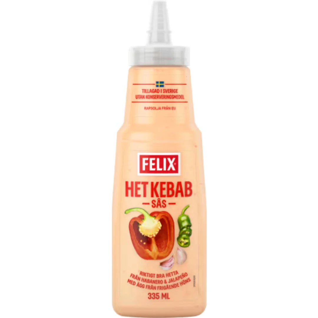 Felix Het Kebab SÄs - Spicy Kebab Sauce 335ml
