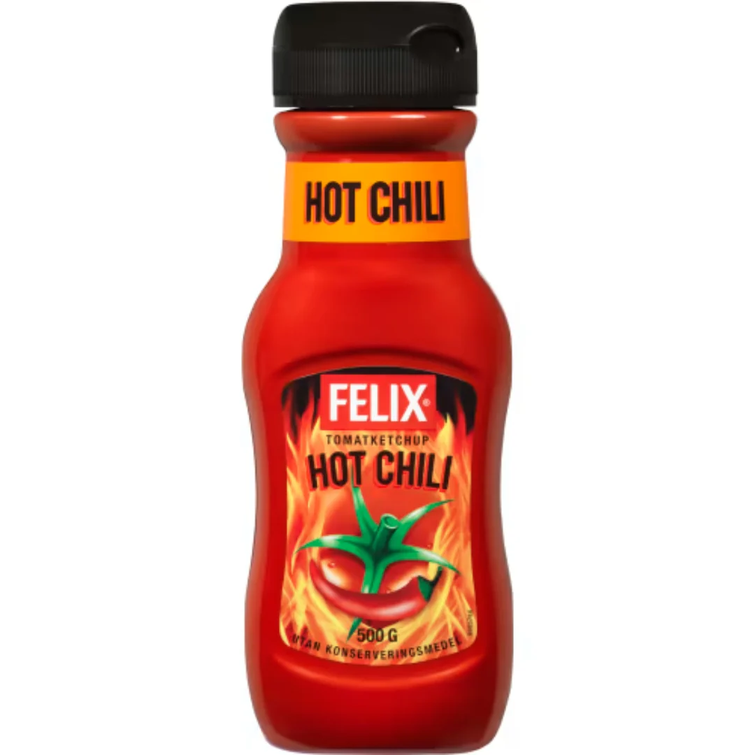 Felix Hot Chili Ketchup - Hot Chili Ketchup 500g