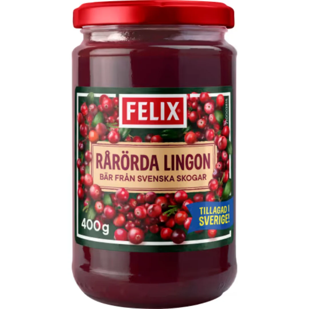 Felix RÄrörda Lingon - Stirred Lingonberries 400g