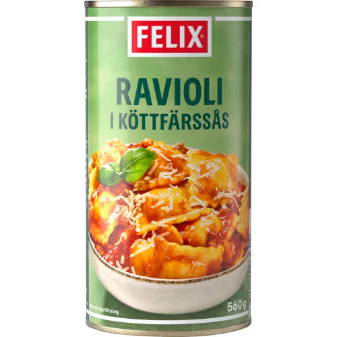 Felix Ravioli i KöttsÄs - Ravioli in Minced Meat Sauce 560g