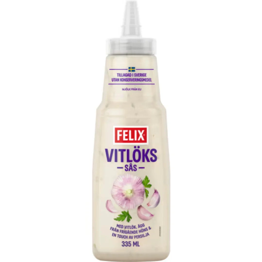 Felix Vitlöks SÄs - Garlic Sauce 335ml