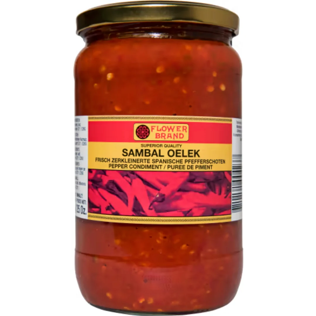 Flower Brand Sambal Oelek Original SmaksÀttare - Sambal Oelek 720g