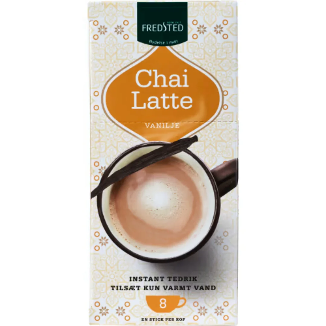 Fredsted Chai Latte Vanilje - Chai Latte Vanilla 208g
