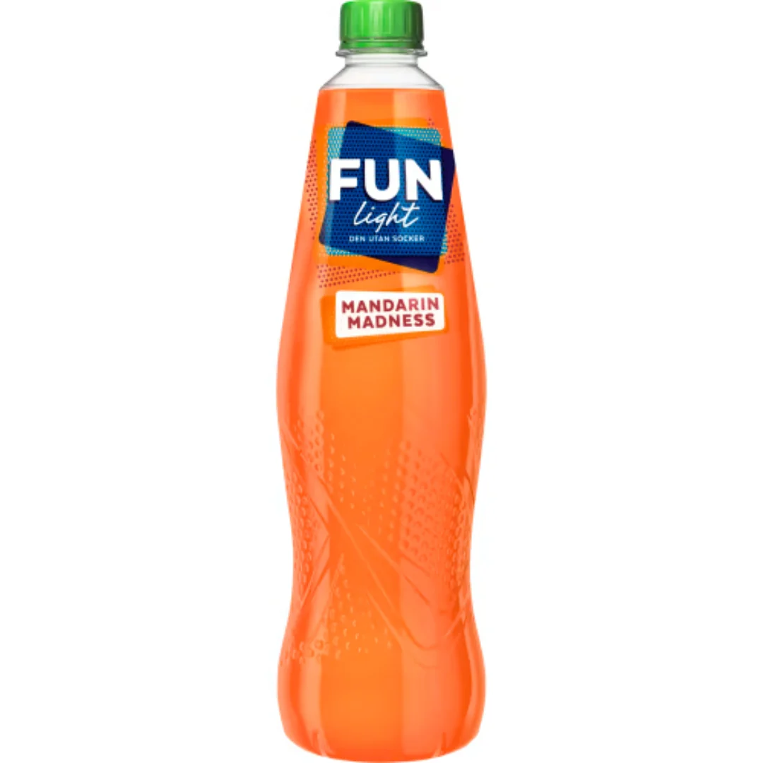 Fun Light Mandarin Madness - Cordial with a Mandarin flavor 1L