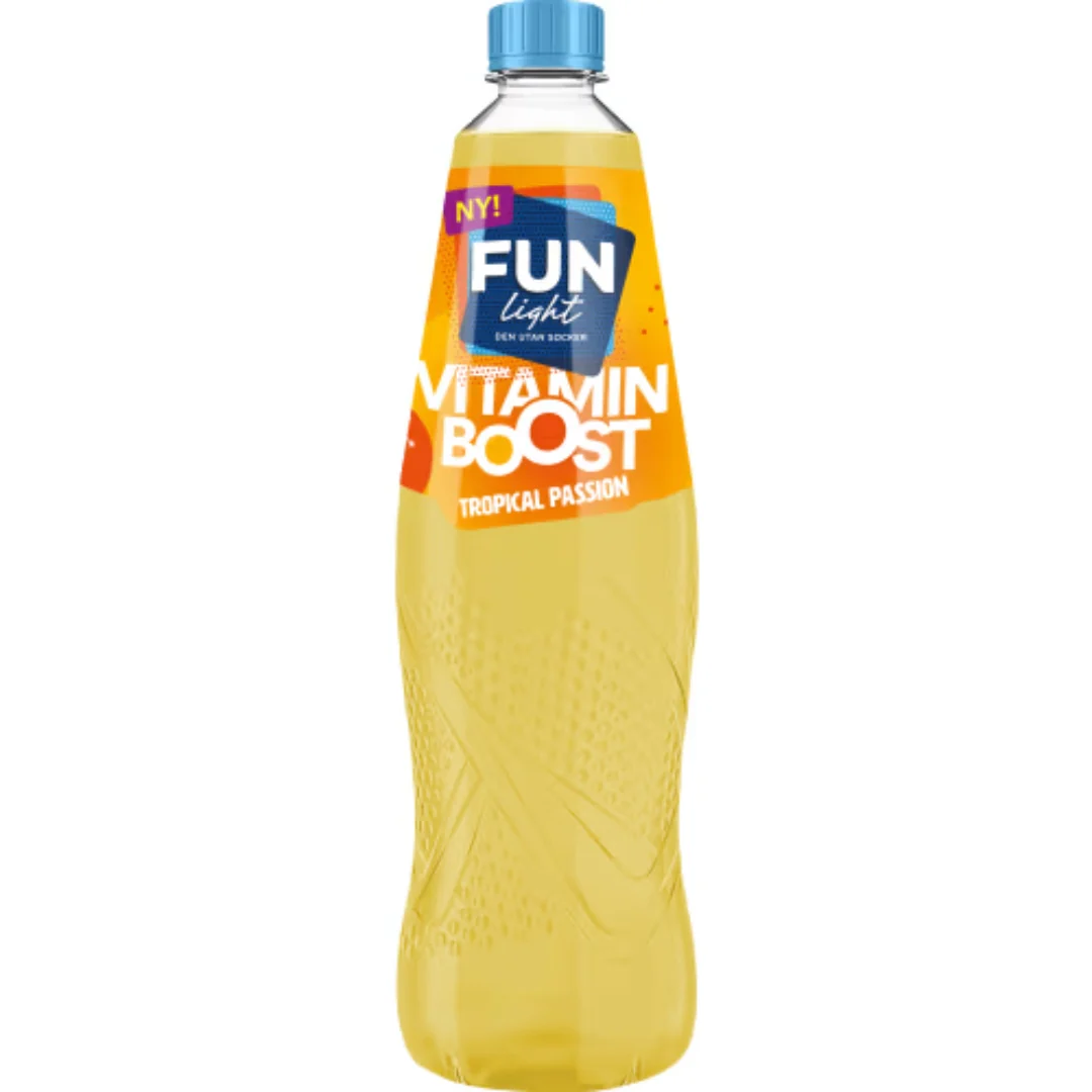 Fun Light Tropical Passi Vitamin Boost - Tropical Fruits flavoured Cordial 0.8L