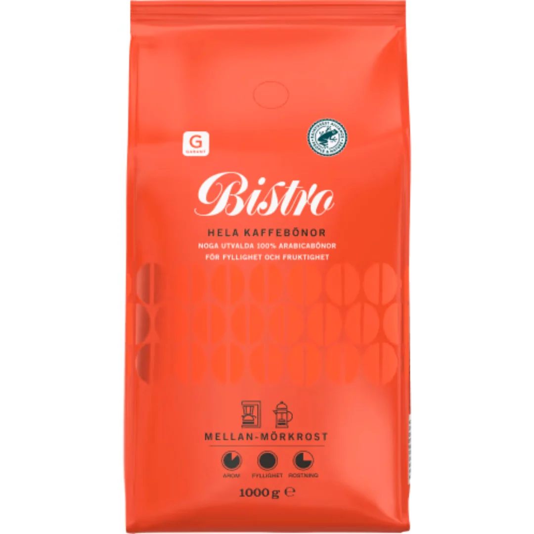 Garant Bistro - Whole Coffee Beans 1kg