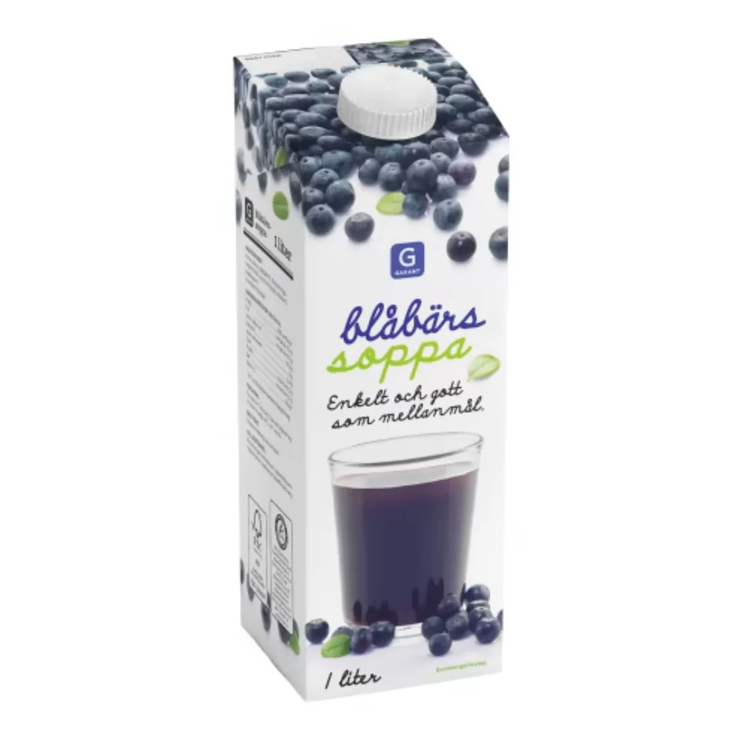 Garant BlÄbÀrssoppa - Blueberry Fruit Soup 1L