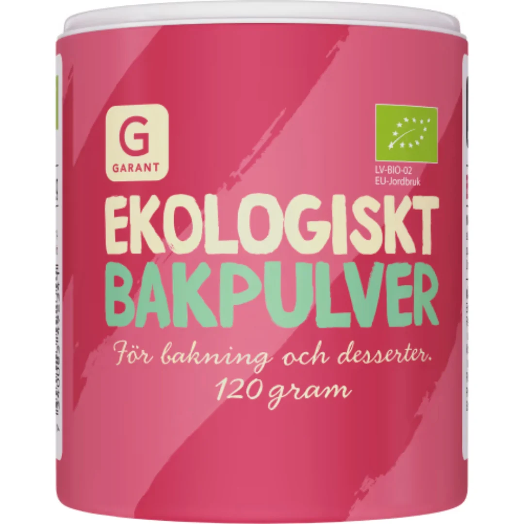 Garant Eko Bakpulver - Organic Baking Powder 120g