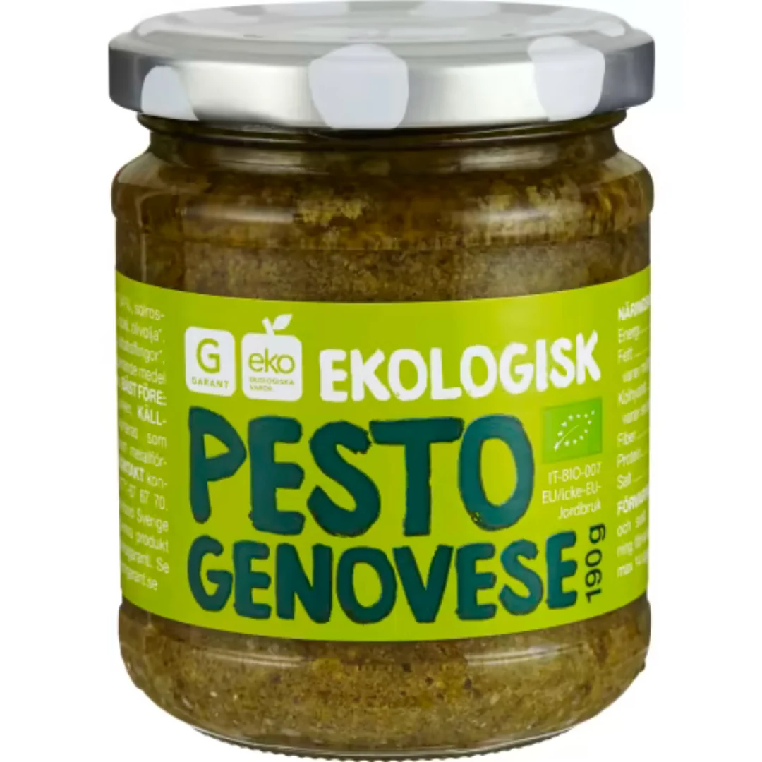Garant Eko Pesto Genovese - Organic Pesto Genovese 190g